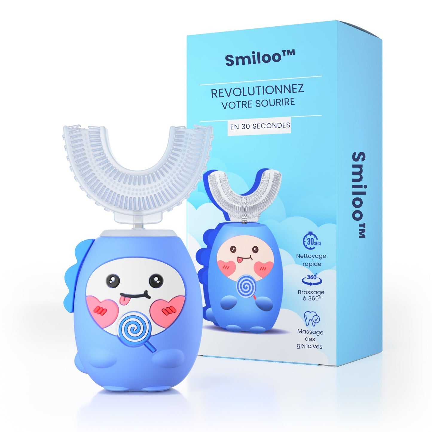 Smiloo™ – La brosse à dents qui fait sourire