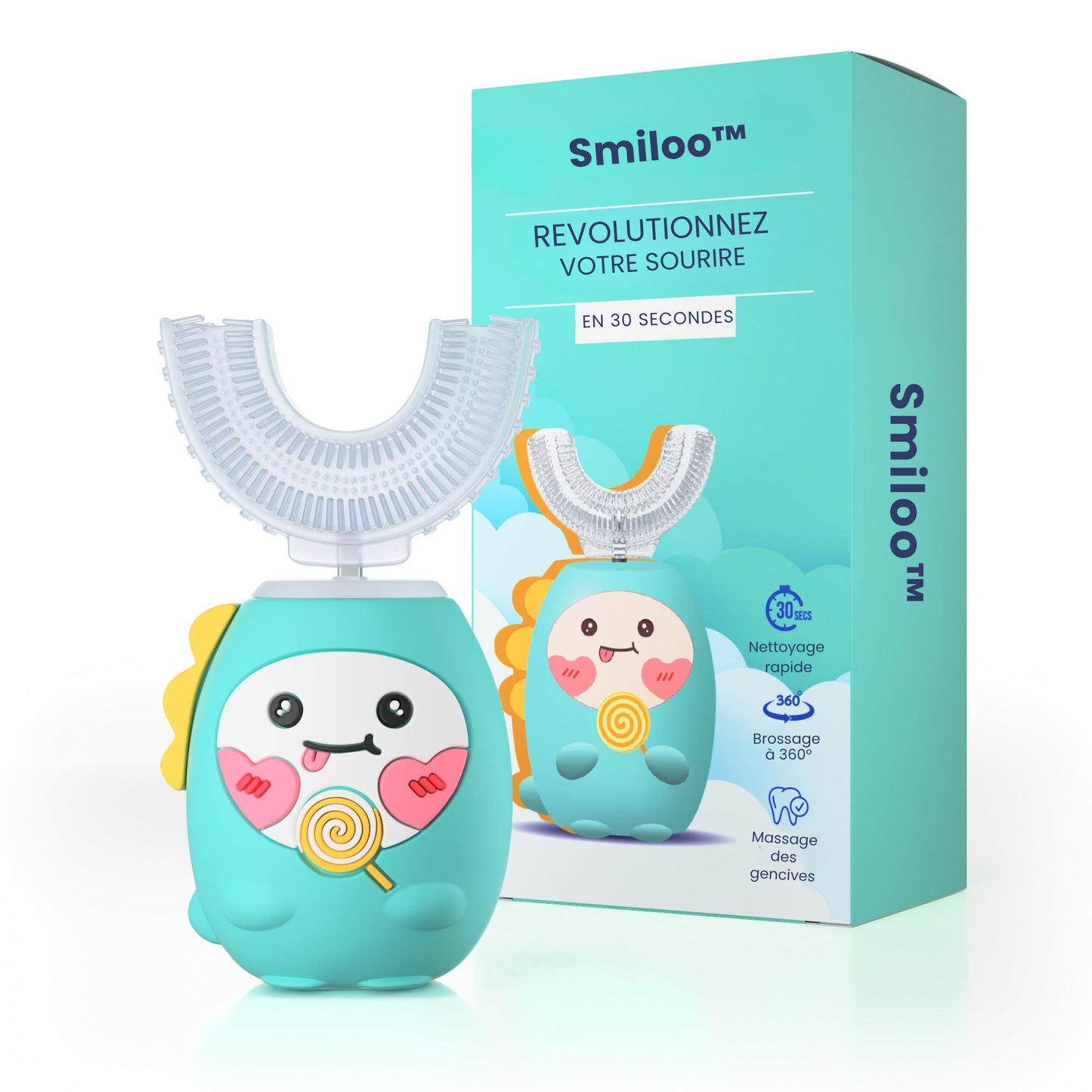 Smiloo™ – La brosse à dents qui fait sourire