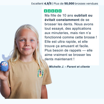 Smiloo™ – La brosse à dents qui fait sourire