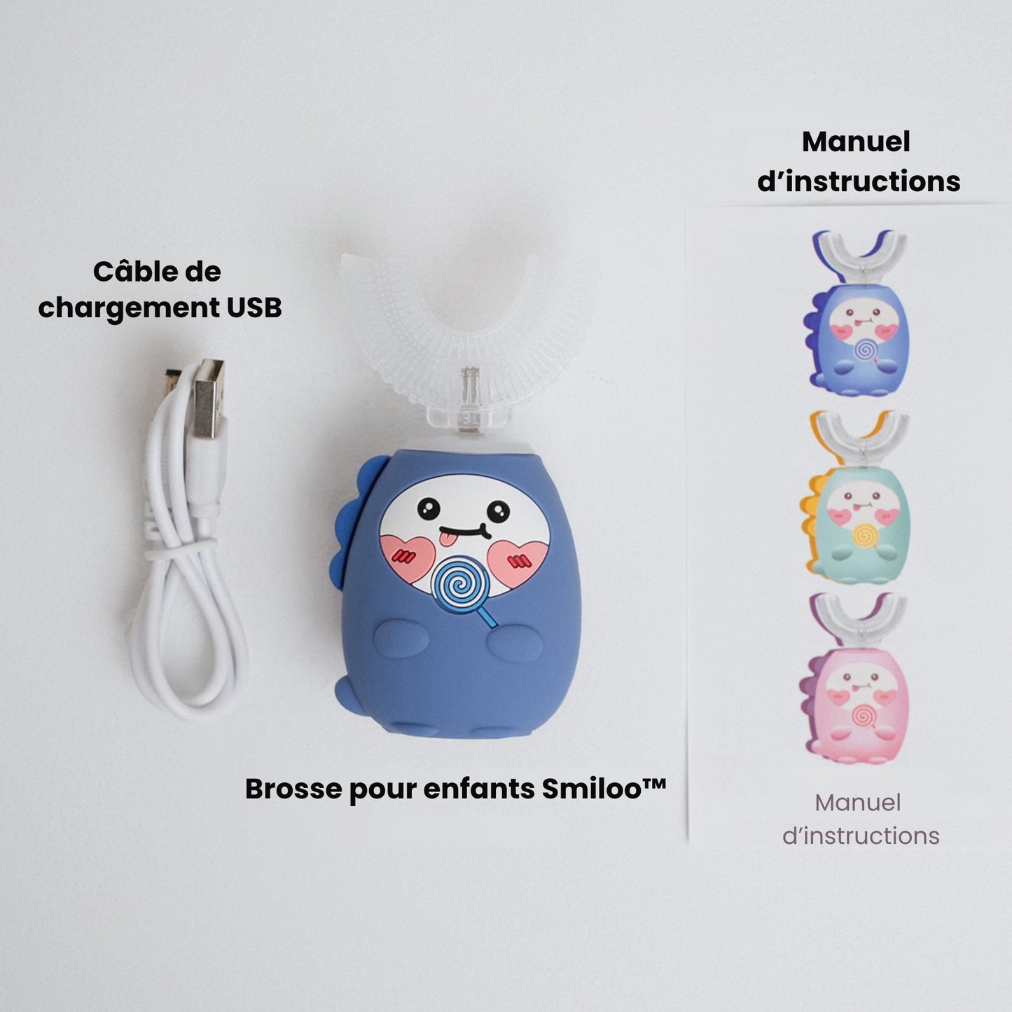 Smiloo™ – La brosse à dents qui fait sourire